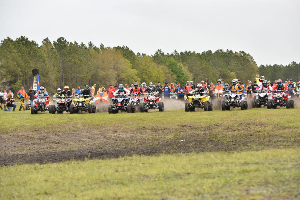 The XC1 Pro ATV riders will take off at 2 p.m. on Saturday, March 9 in Palatka, Florida.