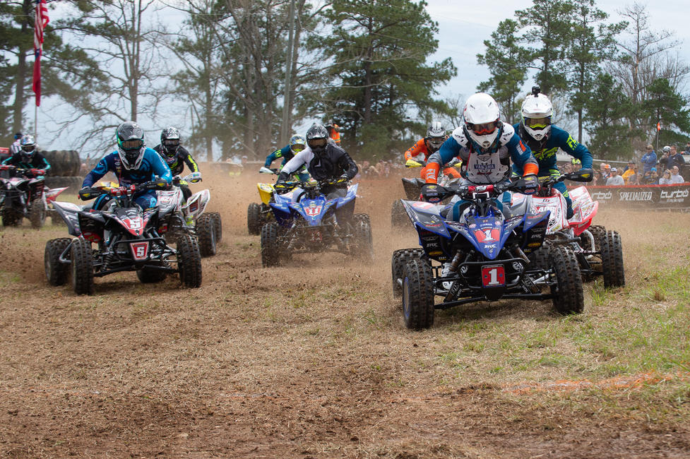 Walker Fowler grabbed an extra $250 after jumping off the line first for the Wiseco Holeshot award.