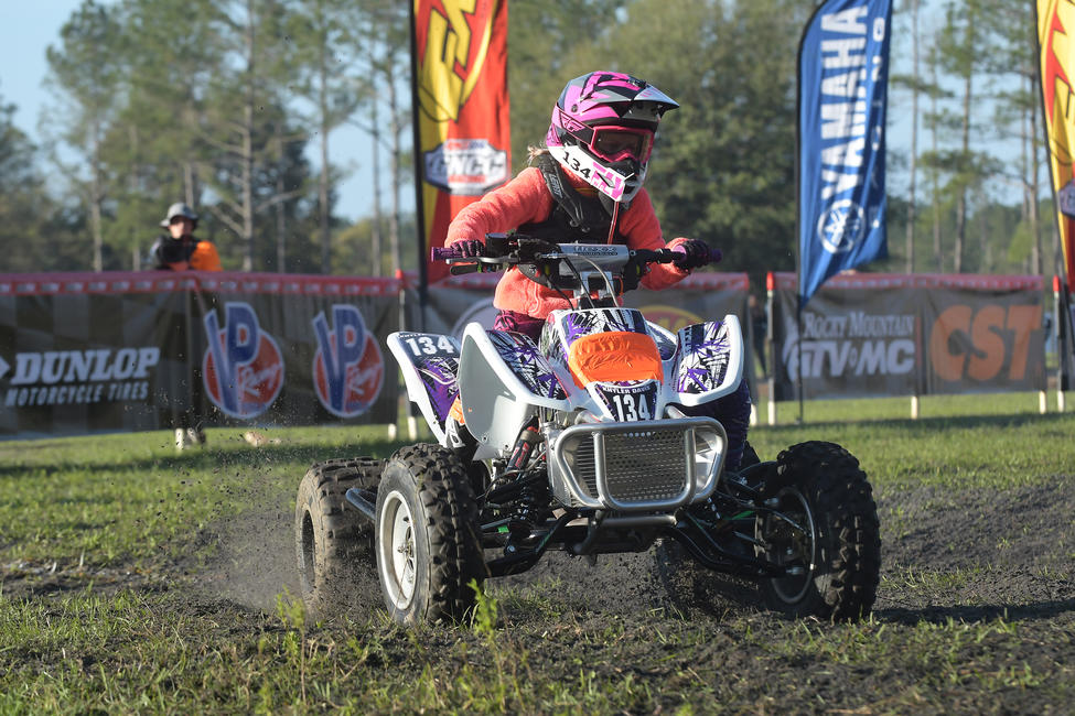 Khyler Davis took the ATV Micro overall win on Saturday, March 9.
