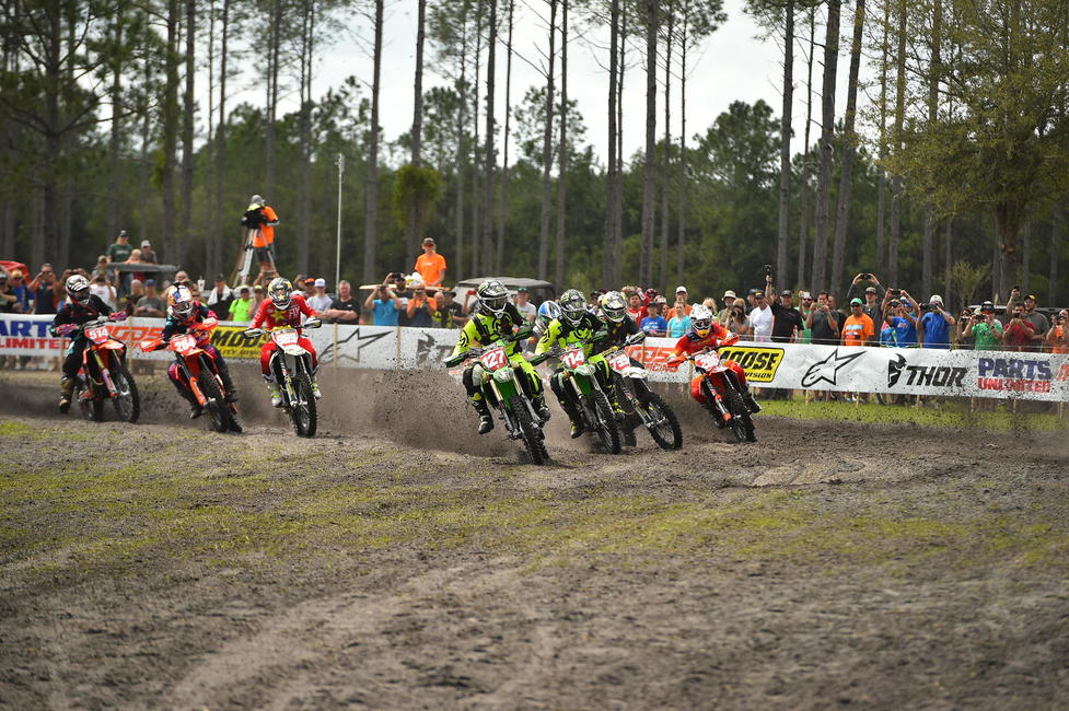 There's been some tight racing at the front of the field in the XC1, XC2 and XC3 classes!