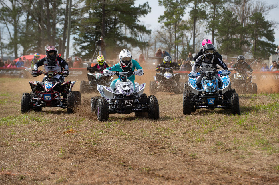 Sadiee Gorrell, Kassi Williams and Katelyn Osburn jumped out to a great start on Saturday. 