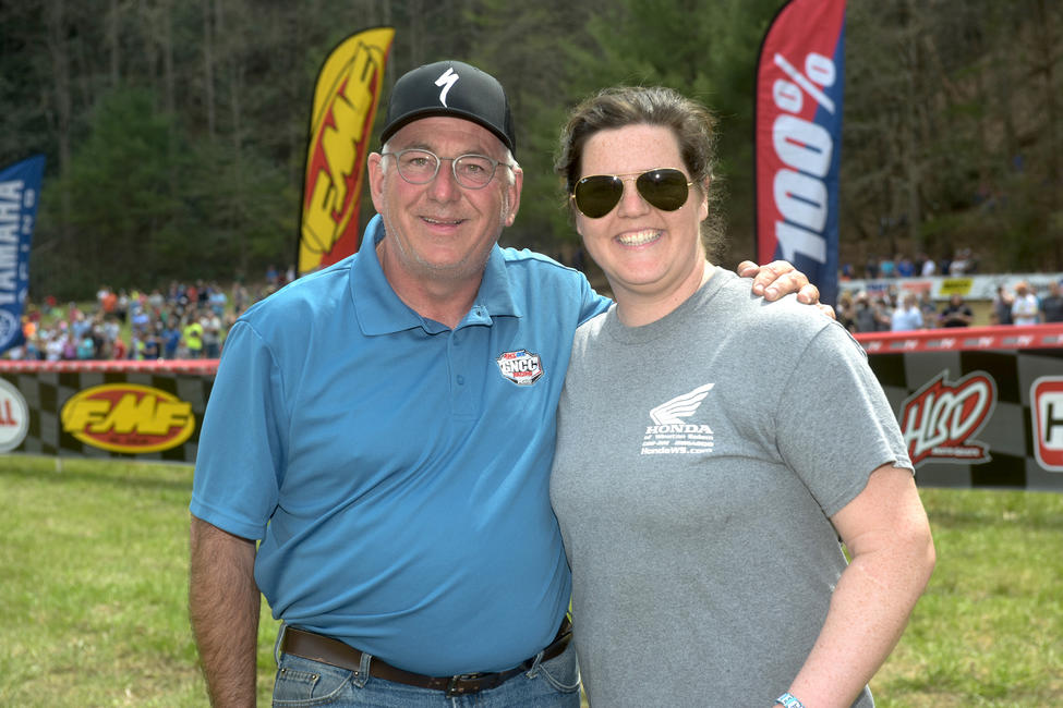 Kristin Power was recognized as the FMF Steele Creek AMSOIL Moto Hero, and awarded a set of GBC tires and $250 AMSOIL Shopping spree.