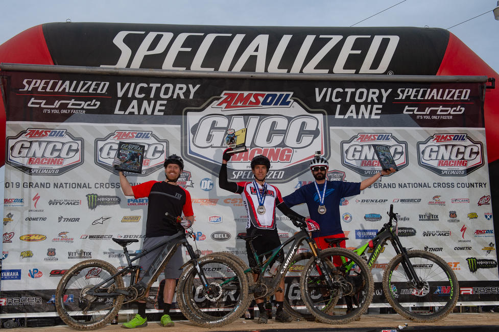 Charlie Mullins, Nat Ross and Kyle Warner rounded out the top three at The Specialized General GNCC.