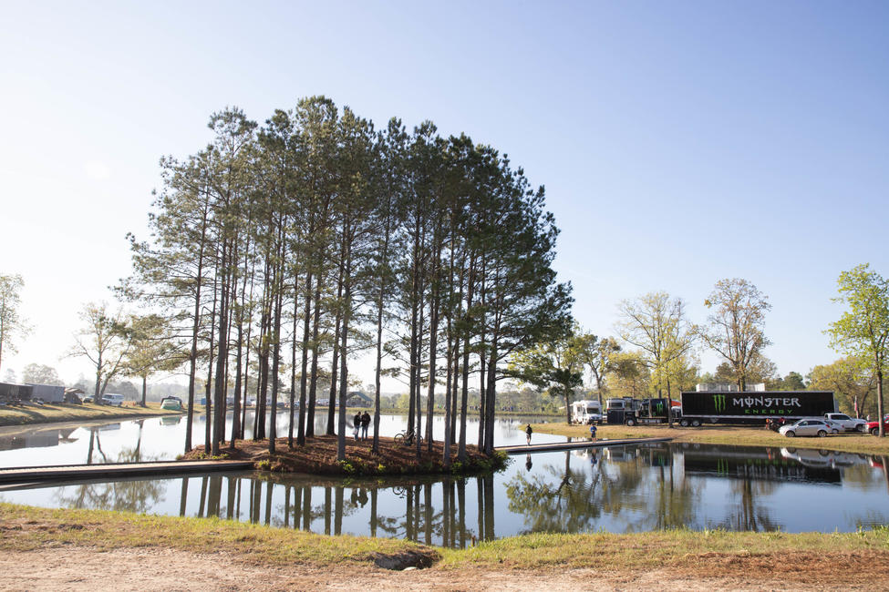 Another picturesque facility for this weekend's Camp Coker Bullet GNCC at Moree's Sportsman's Preserve in Society Hill, South Carolina.