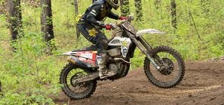 Rockstar Energy Husqvarna Factory Racing's Thad Duvall Claims a Runner-Up Finish at GNCC Round 4