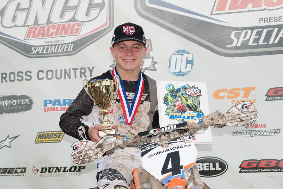 Joseph Cunningham took home his fourth youth overall bike win of the season.