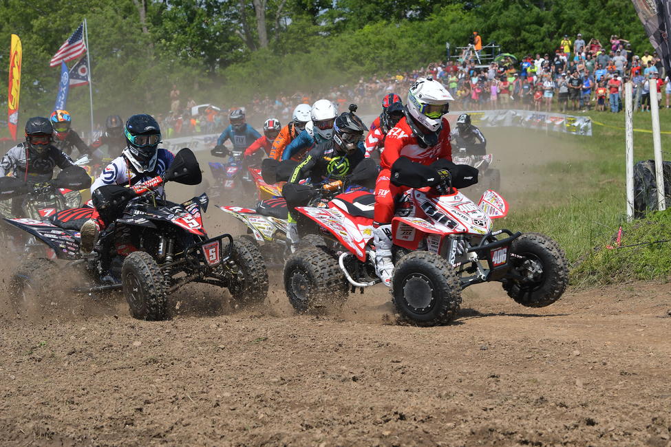 Devon Feehan grabbed the XC1 holeshot award. 