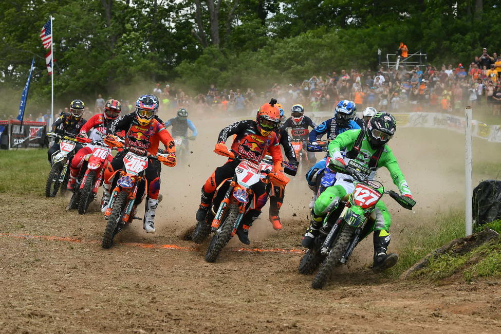 Jordan Ashburn grabbed the $250 All Balls Racing XC1 Holeshot Award at the 30th Annual John Penton GNCC.