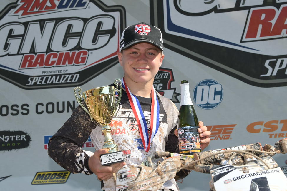 Joseph Cunningham earned his sixth consecutive youth overall and YXC1 Super Mini Sr. class win.