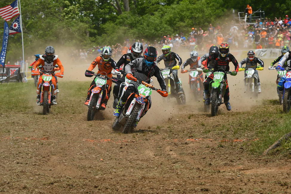 Ryder Lafferty grabbed the $100 Hotcams XC2 Holeshot Award. 