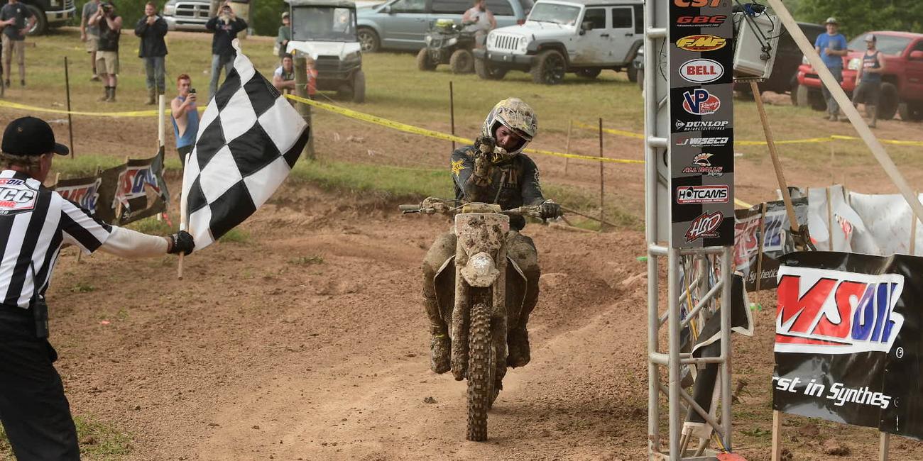 Thad Duvall Victorious at Wiseco John Penton GNCC Two Years In-A-Row