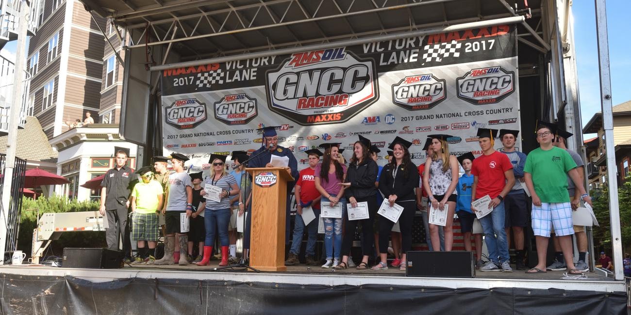 Fourth Annual GNCC Graduation Ceremony to be Held at AMSOIL Snowshoe GNCC