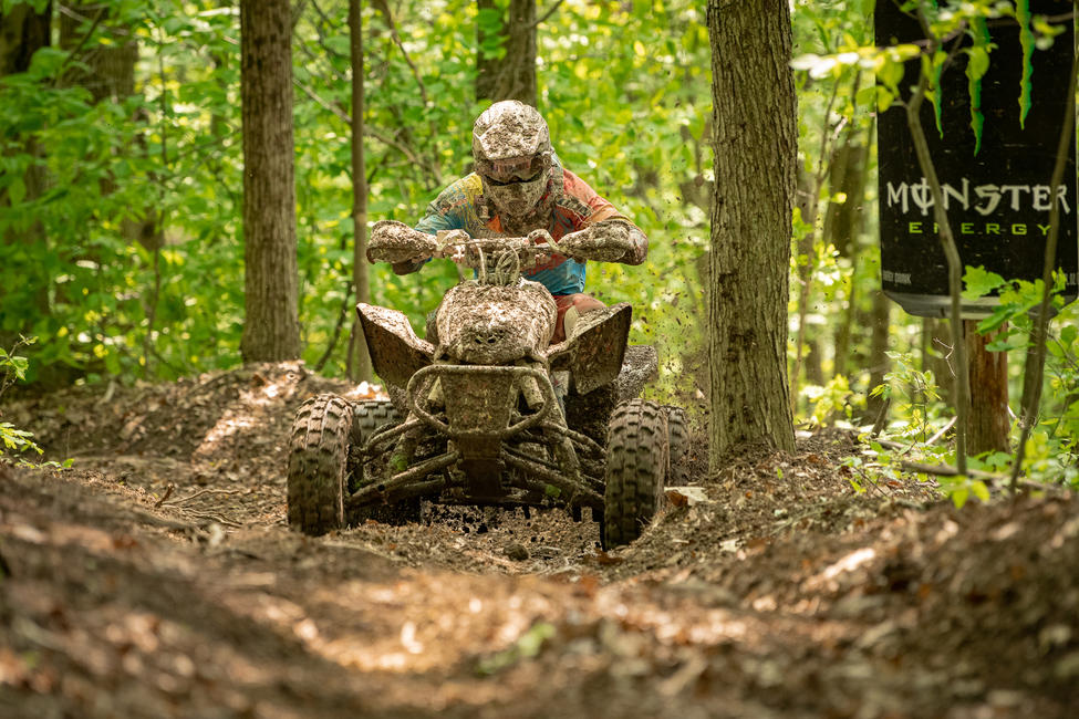 Adam McGill is focused on earning the overall win and conquering Snowshoe mountain.