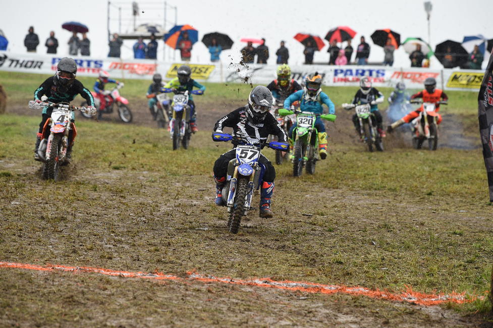 Canon Kuneff has been batting at the front of the pack, looking to earn his first youth overall win.