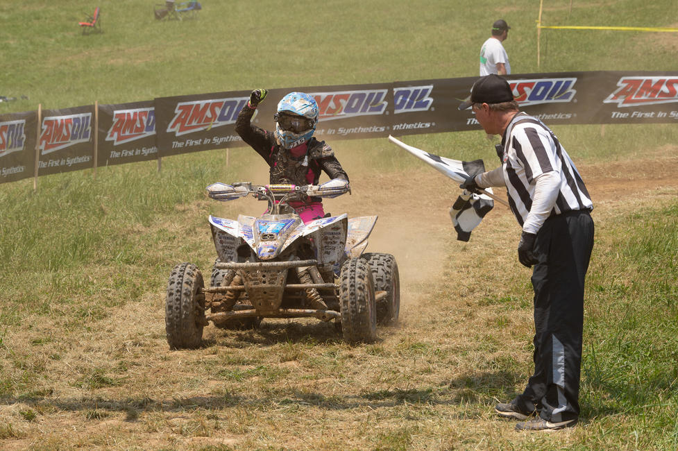 Traci Pickens earned her fifth win of the season.