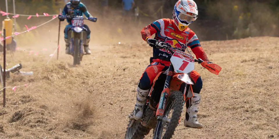 Kailub Russell Earns 60th Career Overall Win at Black Sky GNCC
