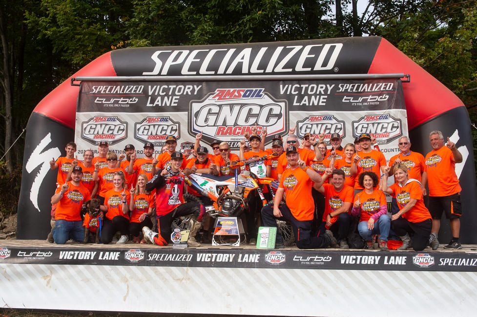 Ben Kelley clinched his second-straight XC2 250 Pro National Championship.