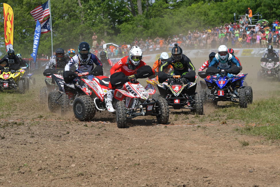 Devon Feehan grabbed the holeshot at the John Penton GNCC in Ohio.