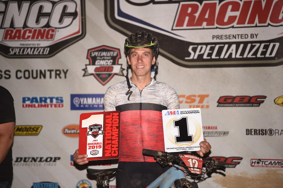 Charlie Mullins clinched the first-ever Specialized Turbo eMTB GNCC National Championship. 
