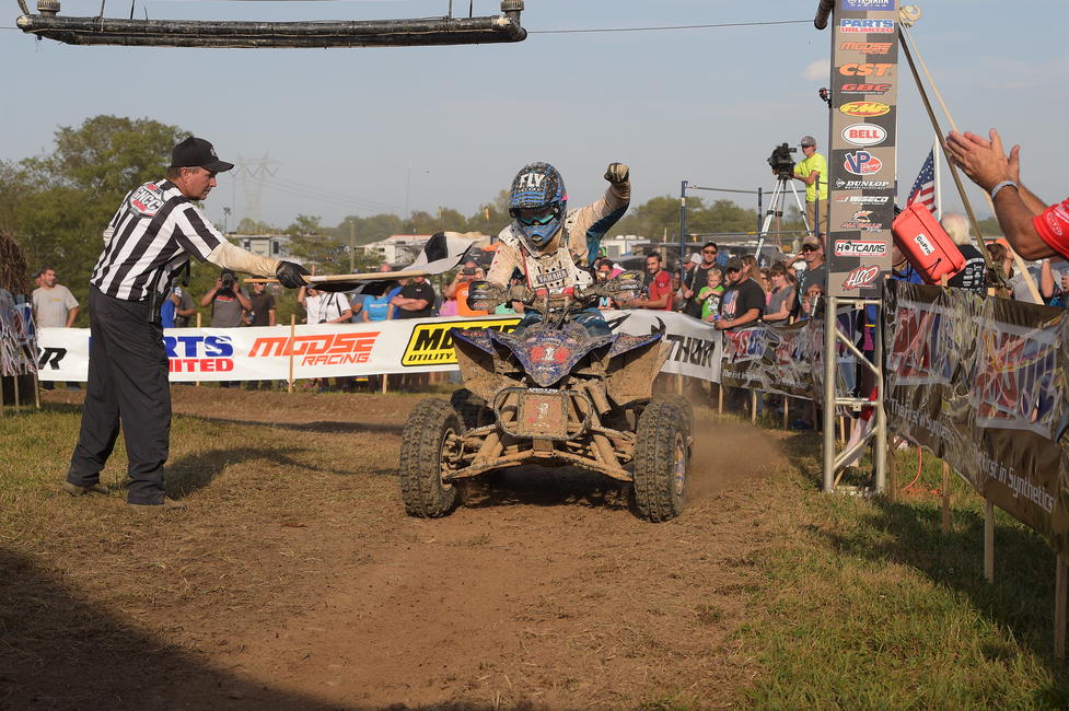Walker Fowler earns the win, and his fifth-straight GNCC National Championship.