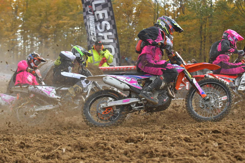 GNCC Racing welcomes its riders and fans to be decked out in pink with graphics, gear and more.