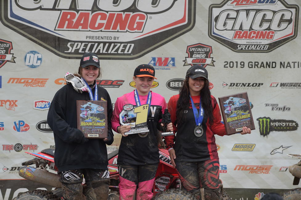 Hannah Hunter, Katelyn Osburn and Sadiee Gorrell took the top three spots in the WXC class.