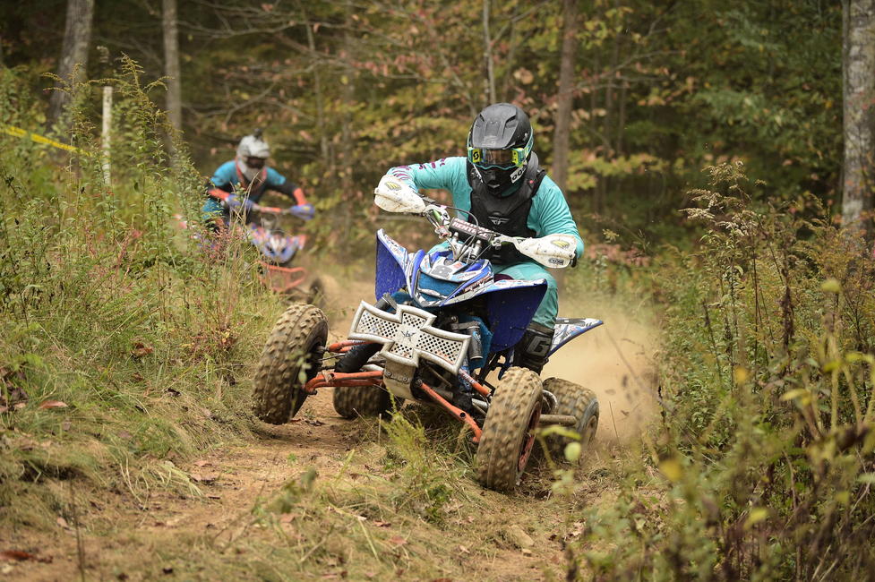 Parker Henderson not only took home the title at the Mountaineer GNCC, but the overall win as well.