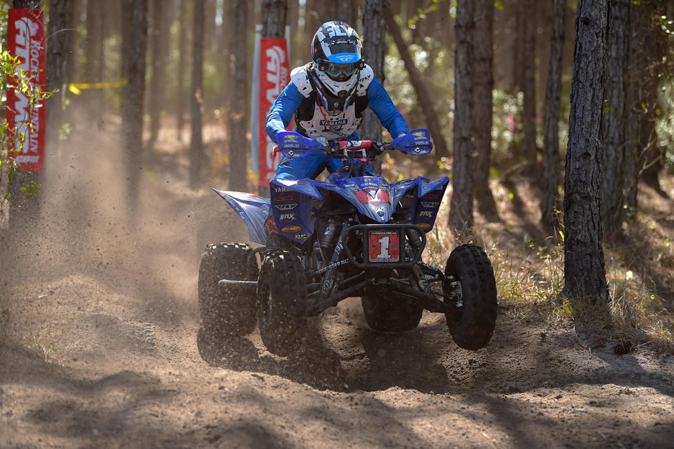 Walker Fowler (WFR/GBC/Fly Racing/Yamaha) battled from behind to take the overall win at the Moose Racing Wild Boar GNCC.