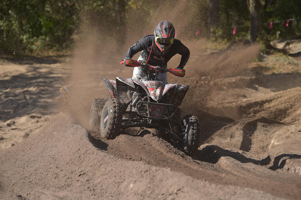 Cole Richardson (ACtion Off-Road/Tely Energy Racing/Kenda) battled throughout the race, landing himself another podium finish at round two. 