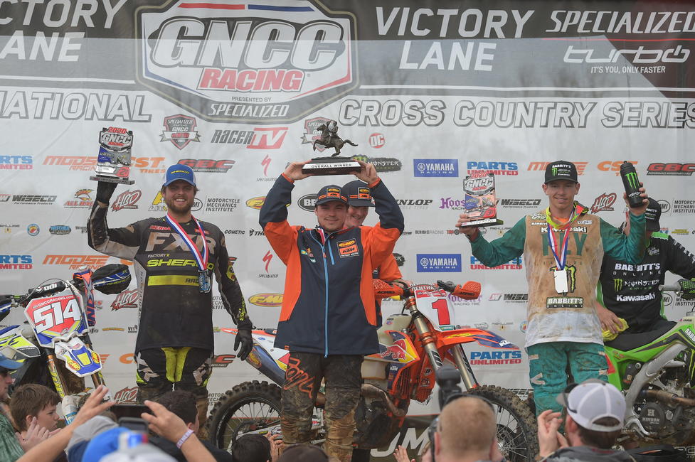 Steward Baylor captured second overall at The General GNCC in early March.