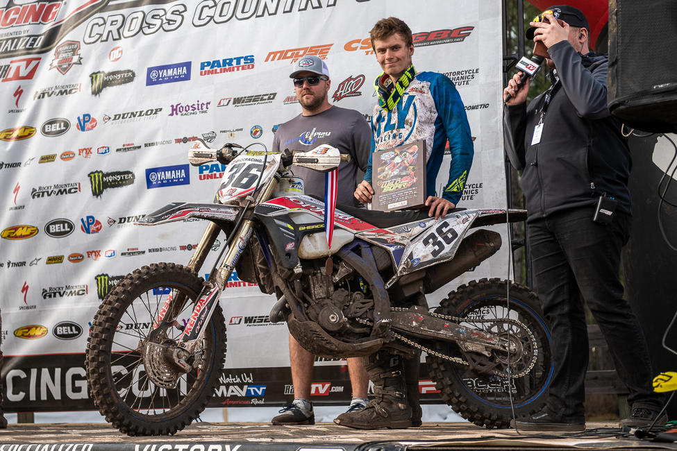 Alex Lugar made his way onto the amateur overall podium in Florida with a second in Open A.