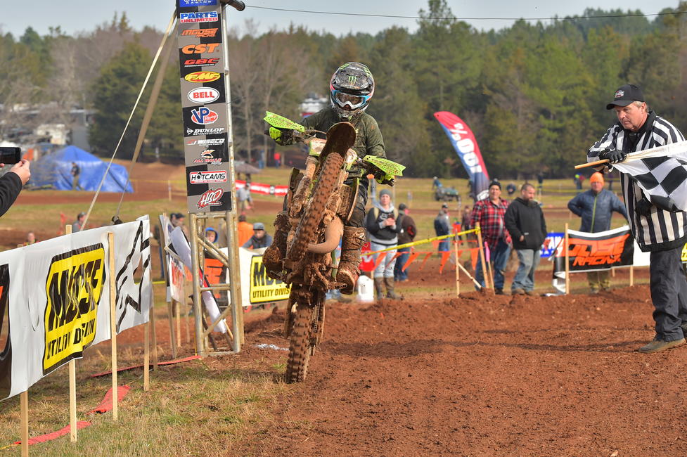 Grant Davis opened up the GNCC season by taking the youth overall and Super Mini Sr. class win in South Carolina.