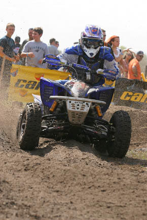 Bill Ballance works his way through some Florida sand.