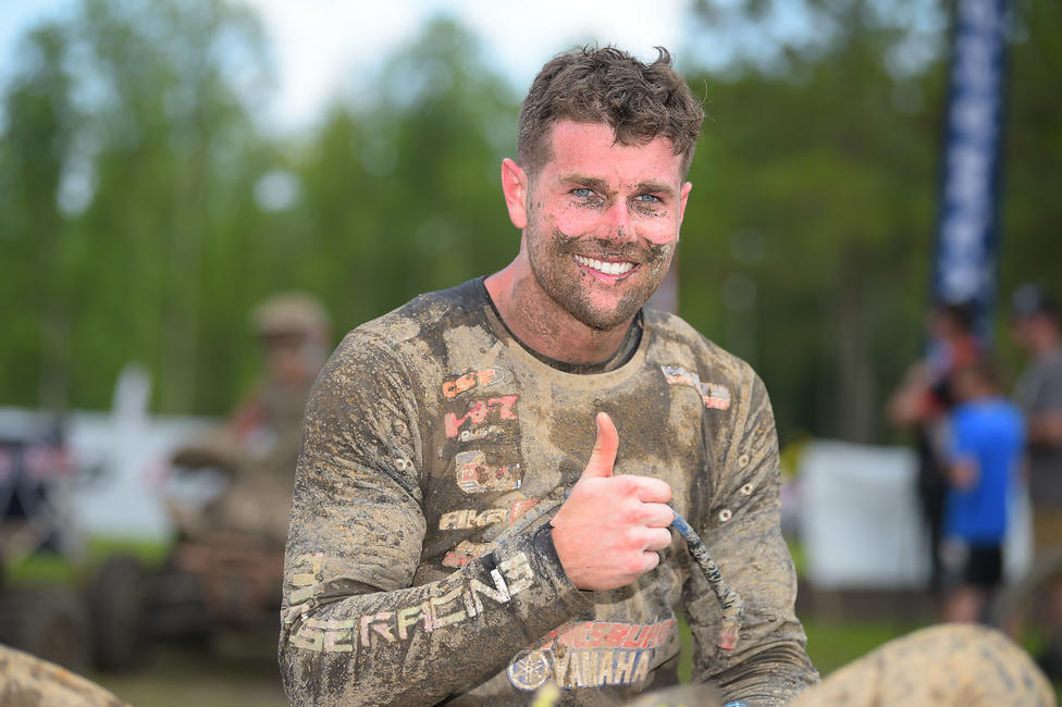 Brycen Neal (CST/Houser Racing/Waynesburg Yamaha) all smiles after earning second overall on the day.