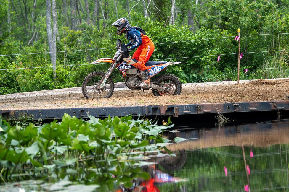 Taylor Johntson pushed herself out of her comfort zone on the fast paced course. PC: Shan Moore