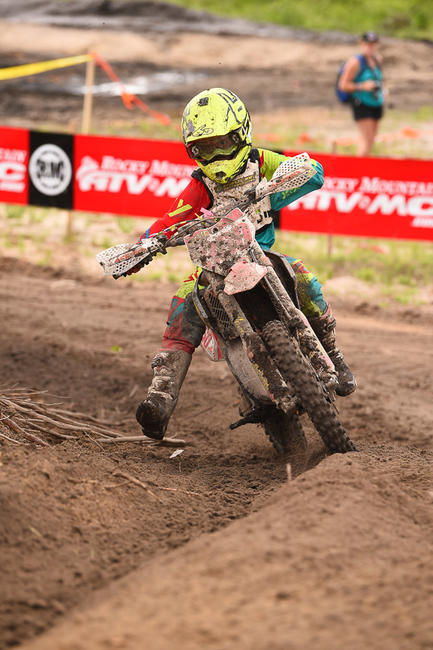 Ryan Amancio earned the 85cc (7-11) class win and 17th overall in the youth division.