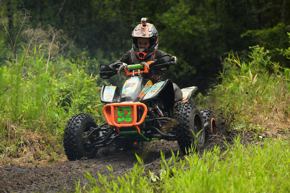 Kaleb Shay earned the MXC1 class win at Camp Coker Bullet GNCC.