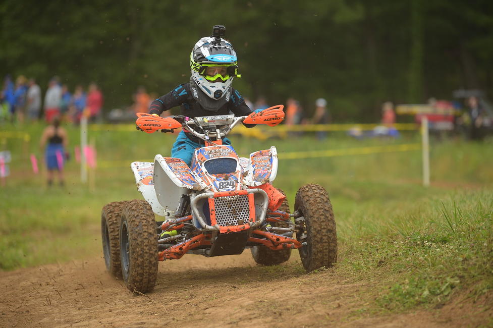 Bryson Dickerson currently sits fourth in the MXC2 class points standings.
