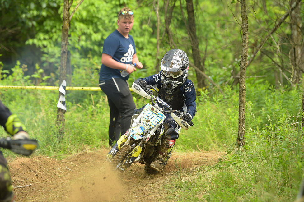 Logan Shafer took home his first win of the season in the MXC1 class.