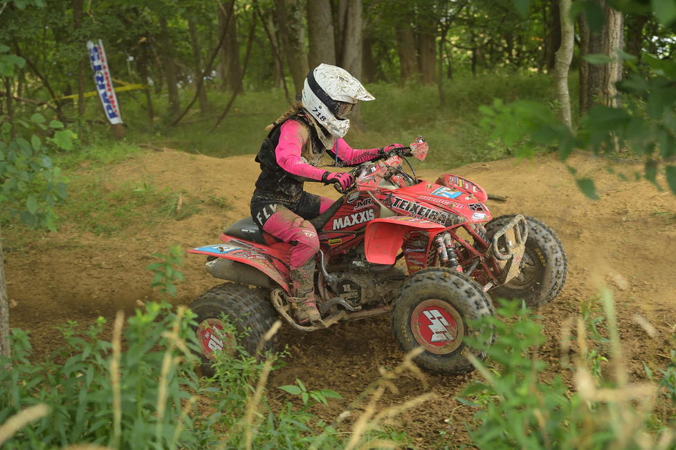 Hannah Hunter has been on fire this year in the WXC ATV class!