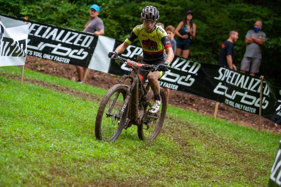 Kyle Smith battled through the entire race in Tennessee. Photo: Derek Garcia