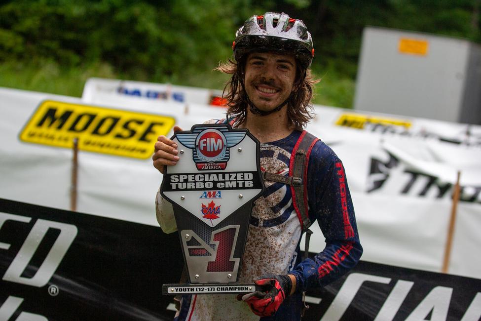 Talon Hawk battled back to take the youth class win. Photo: Derek Garcia