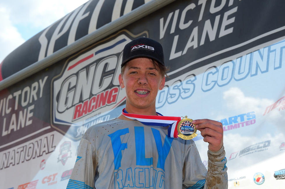 Layne McCormick battled throughout the 11 a.m. race to take the overall win. Photo: Ken Hill