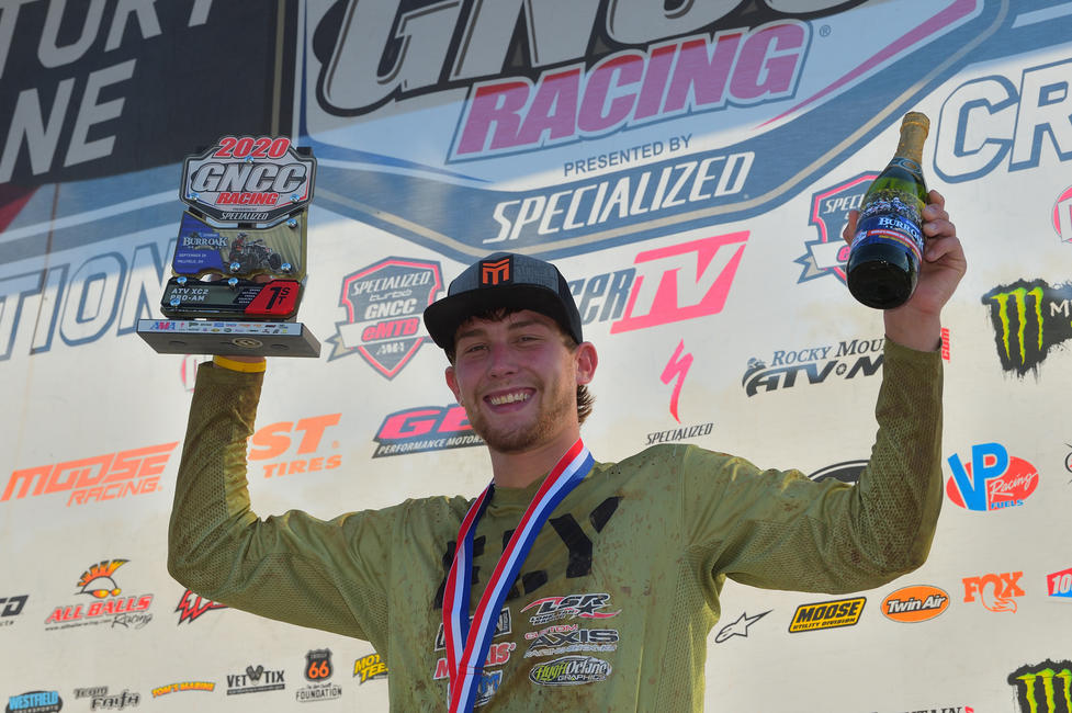 Austin Abney came through to take another XC2 Pro-Am class win. Photo Ken Hill