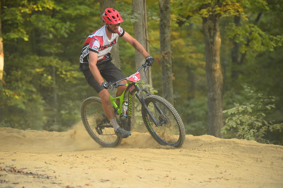 After earning the Amateur eMTB National Championship early last year, McCarren made the move up to the XC1 pro class for the remainder of the season. Photo: Ken Hill