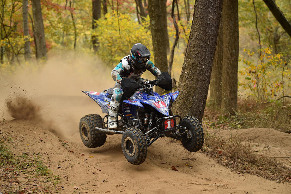 Walker Fowler (WFR/GBC/Fly Racing/Yamaha) clinched his sixth-straight GNCC ATV National Championship. Photo: Ken Hill
