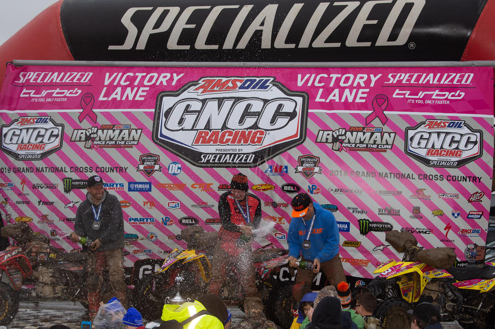 Pink festivities will be in full swing this weekend at the Yamaha Racing Ironman GNCC. Photo: Ken Hill