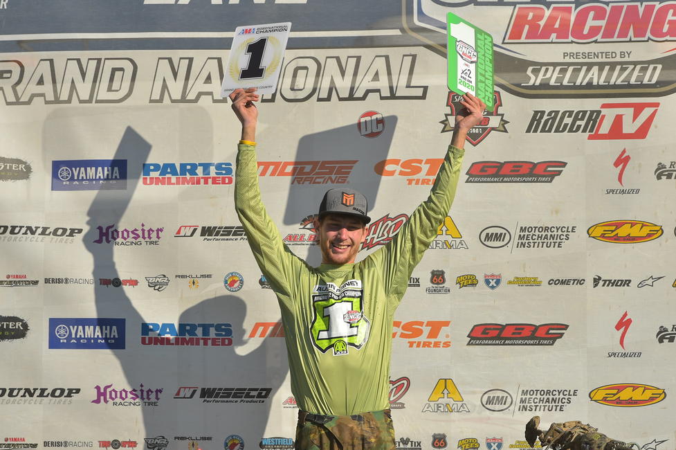Austin Abney (Action Off-Road/Maxxis/Demaree Motorsports) clinched the 2020 ATV XC2 Pro-Am GNCC National Championship. Photo: Ken Hill