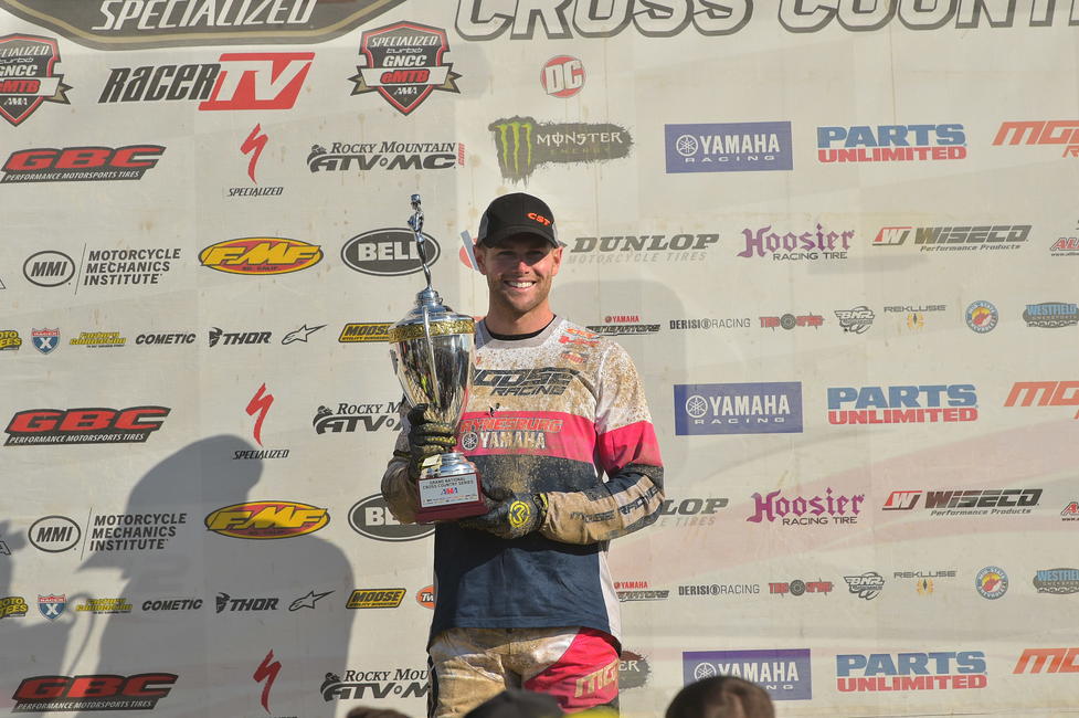 Brycen Neal earned his third overall win of the season at Ironman. Photo: Ken Hill