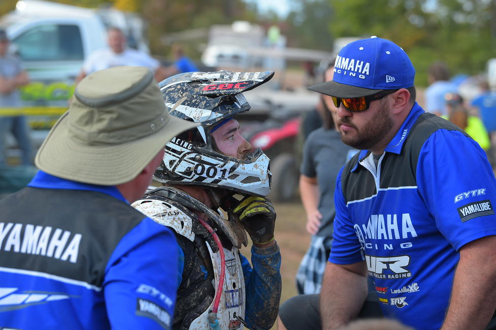 Mark Notman has been Walker Fowler’s right-hand man in all six of his GNCC Championships. Photo: Ken Hill